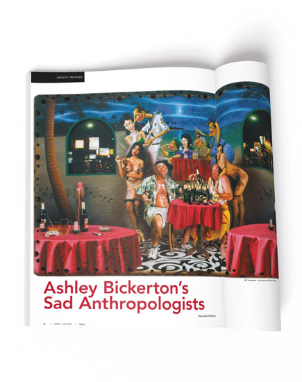 Ashley Bickerton's Sad Anthropologists